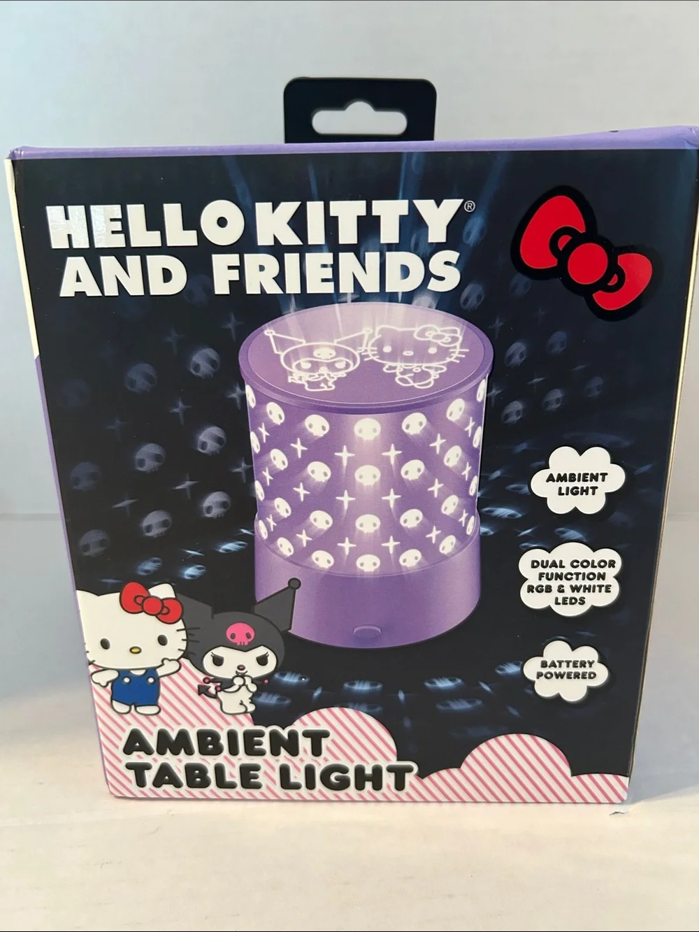 Sanrio Hello Kitty & Friends Purple Ambient Table Light